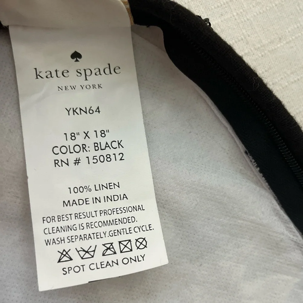 Kate Spade sequin pillow case / cover